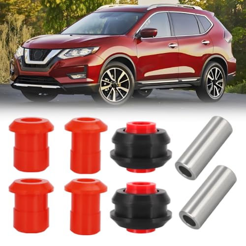 Foruly Front Subframe Bushing Kit Engine Cradle Front Subframe Bushing Bushing Kit for Nissan Rogue 2008-2020 Replace 54466-JD000 54467-BR00A - Image 1