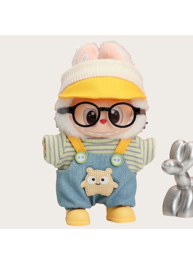 XFXINGFU Doll Clothes for Labubu- Clothes Outfit Set for 17cm labubu - Image 2