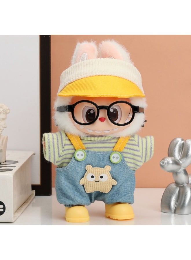 XFXINGFU Doll Clothes for Labubu- Clothes Outfit Set for 17cm labubu - Image 1