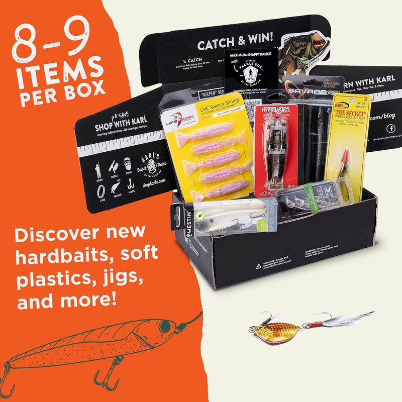 Catch Co Mystery Tackle Box Inshore Saltwater Fishing Kit | Redfish | Striped Bass| Snook | Speckled Trout | Flounder - Image 3