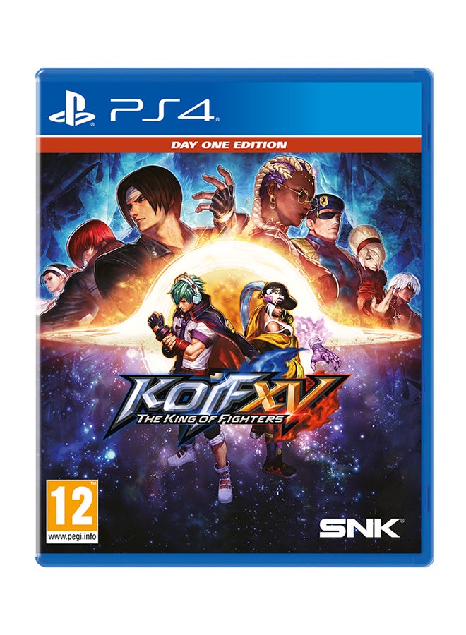 لعبة King of Fighters XV Day One Edition لجهاز الألعاب بلايستيشن 4 بتصنيف GCAM - playstation_4_ps4