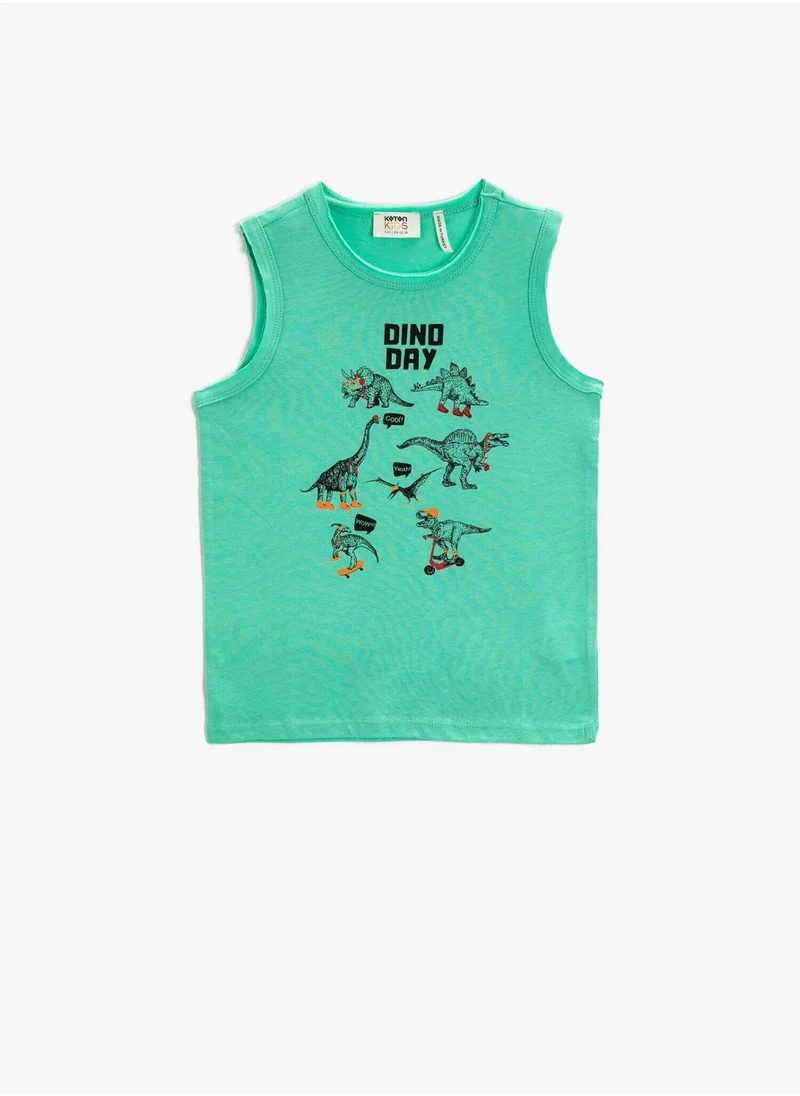 كوتون Printed Tank Top