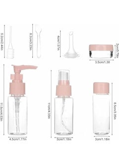 11PCS Travel Bottles Kit, TSA Approved Portable Toiletry Containers, Clear PET Flight Size Bottles for Lotion, Shampoo, Cream, Soap - pzsku/ZBA4F4E271523898A9326Z/45/_/1728667385/c6b10486-0d4a-456e-816f-729793245fd6