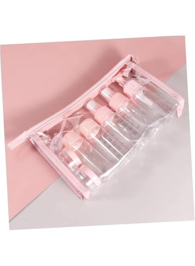 HOOKOR 11PCS Travel Bottles Kit, TSA Approved Portable Toiletry Containers, Clear PET Flight Size Bottles for Lotion, Shampoo, Cream, Soap - Image 3