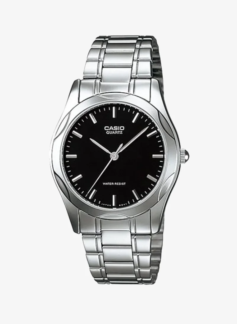Casio Women's Analog Display Watch With Silver Stainless Steel Strap - LTP-1275D-1A