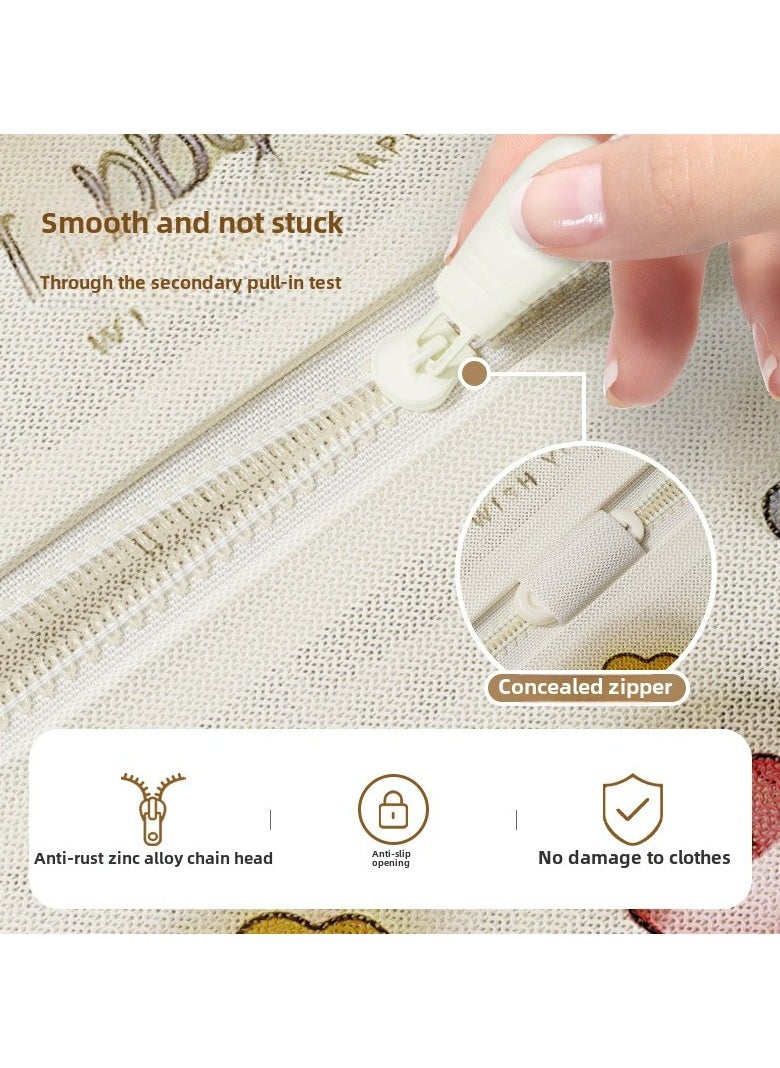 Dominy 5Pcs Mesh Laundry Bags for Delicates,Travel Organizer, Laundry Bags For Washing Lingerie And Delicate Garments,Five Different Sizes,Secure Zipper Closure  - Image 2