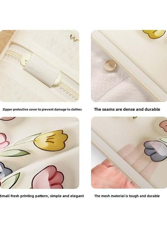 Dominy 5Pcs Mesh Laundry Bags for Delicates,Travel Organizer, Laundry Bags For Washing Lingerie And Delicate Garments,Five Different Sizes,Secure Zipper Closure  - Image 3