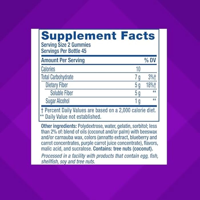 Vitafusion Fiber Well Gummy Vitamins, 90 Count (Packaging May Vary) - Image 4