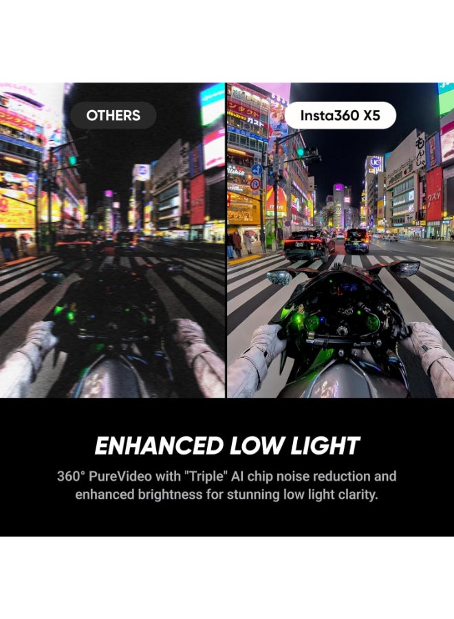 Insta360 X5 Essentials Bundle Camera - Image 3