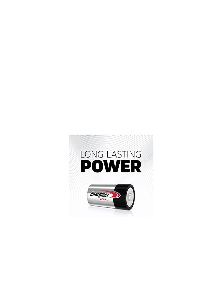 Energizer بطارية قلوية بحجم D، 2 قطعة - Image 3