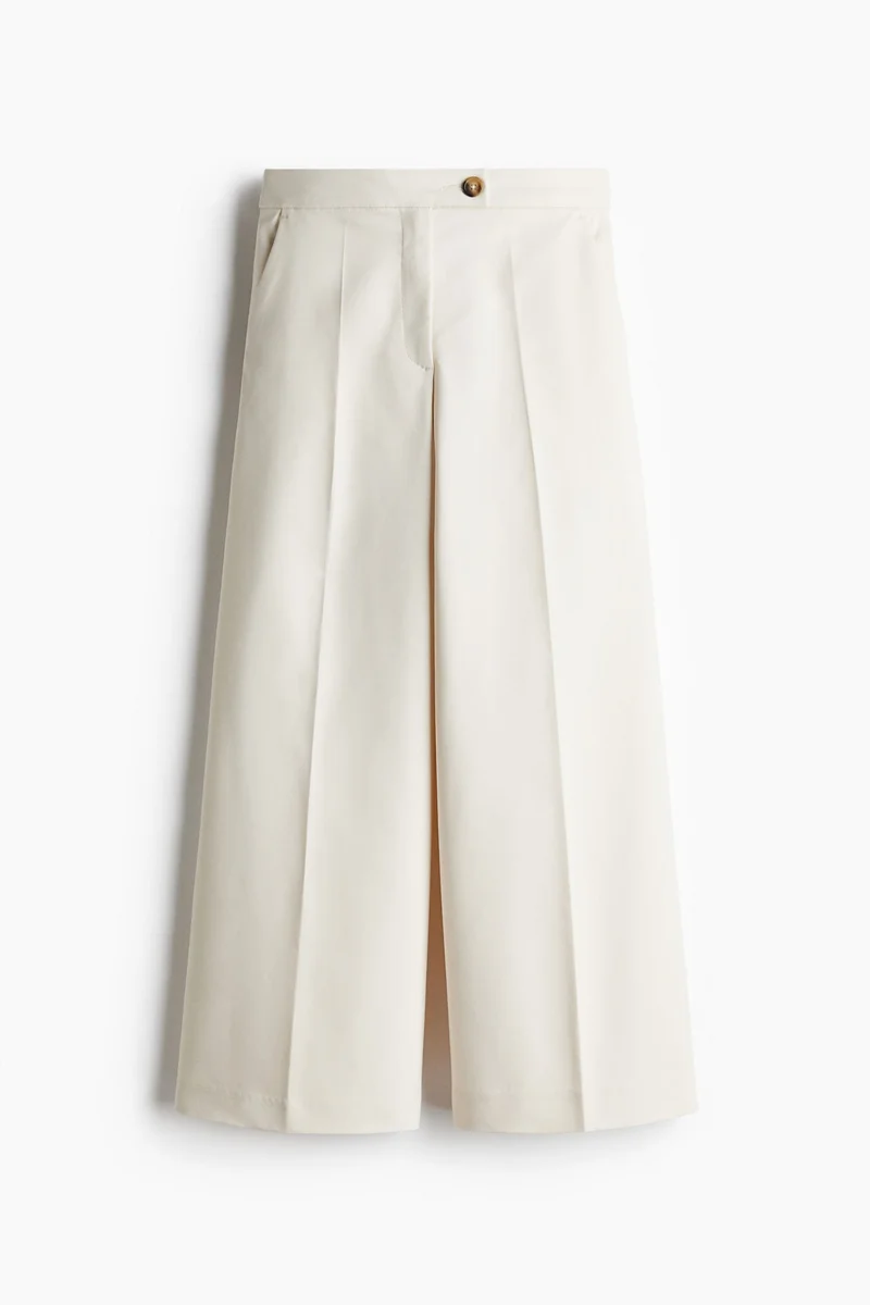 H&M Wide tailored trousers