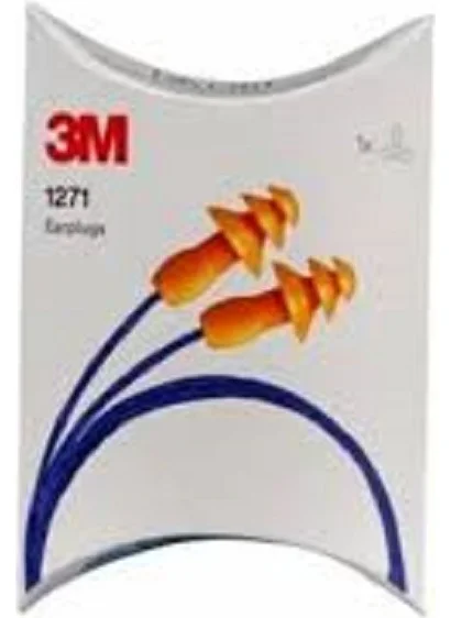 ثري ام 1271 Washable String Boxed Earplug