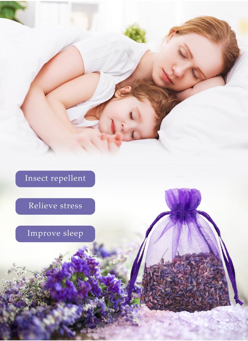 URbazaar - 12 Packs Lavender Scented Sachets Air Freshener for Drawer and Closet Long-Lasting Sachets Bags Drawer Deodorizers Fresh Scents Home Fragrance Sachet for Lover - Image 1
