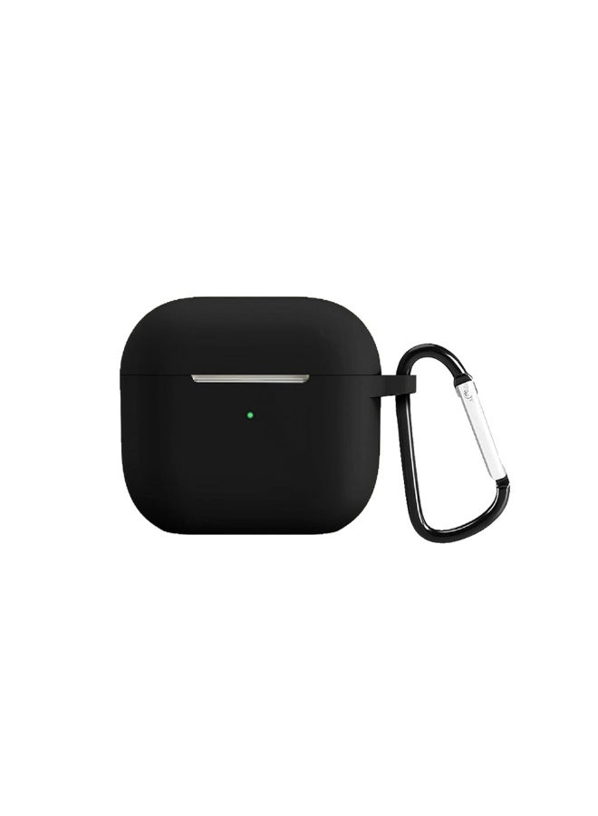 Lacoz AC04 Full Protection Silicone Earpod Case Designed For Aipods 3 Black - Image 1