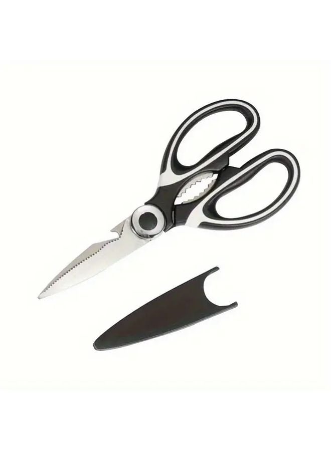 Thick Multifunctional Kitchen Scissors Heavy Duty Professional 420 Stainless Steel - Image 1