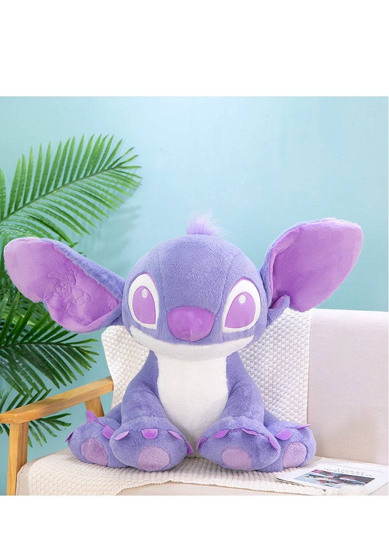 STITCH Stitch Cartoon Plush Doll Pillow Doll for Child 30 cm Purple  - Image 1