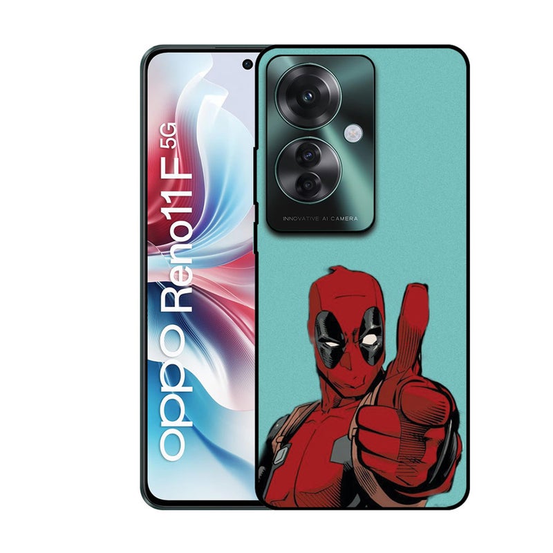 EYE CATCH Printed Protective Case Cover For Oppo Reno 11 F -  Deadpool - Image 1