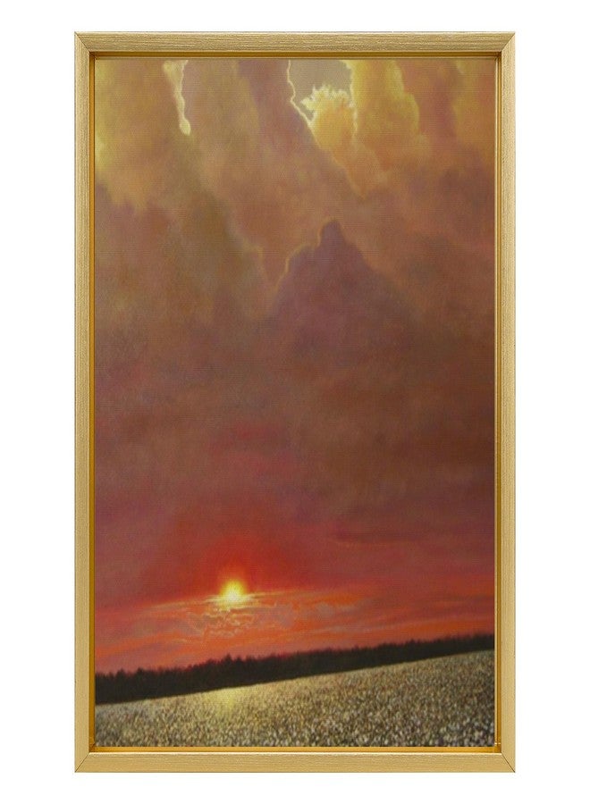 YIVIVEN 8x10 Canvas Floater Frame for 0.6-0.9" Deep Canvas Painting,Gold - Image 2