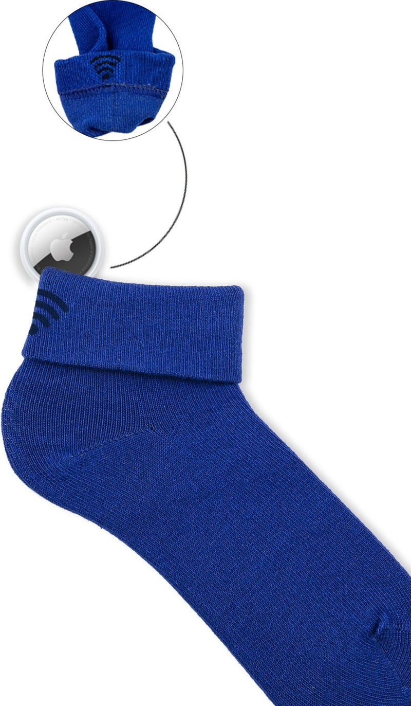 Bross Kids 5-Pack Airtag Included Pocket Booties Socks ONL-02620 - Image 2