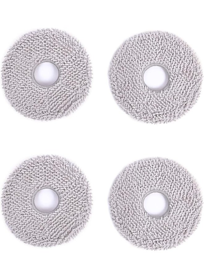 Ecovacs Replacement Vacuums Mop Cloths Cleaning Pads for DEEBOT T20 OMNI/X1 OMNI/T10 OMNI Robot Vacuum Cleaner Parts, 2 in pack (D-WP04-0012) - Image 1