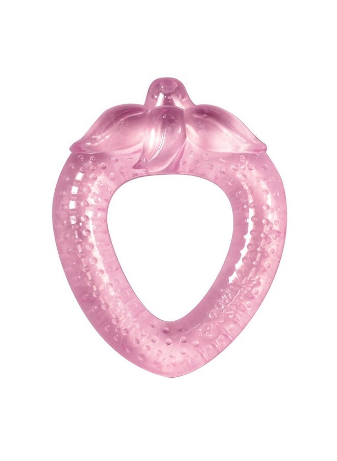 green sprouts - green sprouts Fruit Cooling Teether-Pink Strawberry - Image 1