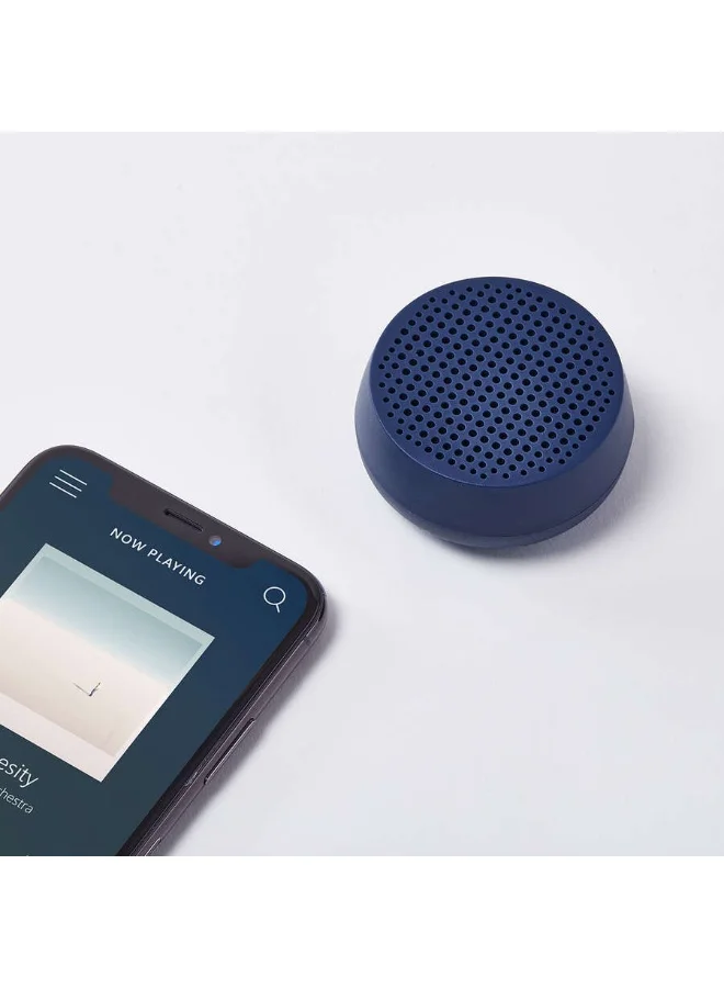 LEXON DARK BLUE Mino S Water Resistance Bluetooth Speaker  | Best Price UAE