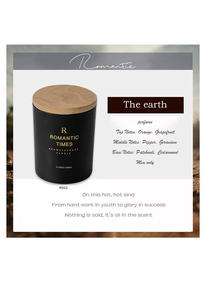 ROMANTIC TIMES - Essential Oil Scented Candle Household Soy Wax Scented Mosquito Repellent Gift Scented Candle - Image 1