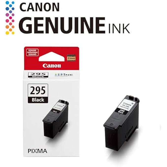 PG-295 GENUINE BLACK INK CARTRIDGE, COMPATIBLE WITH TR7120, TS6520, TS4320 - Image 3