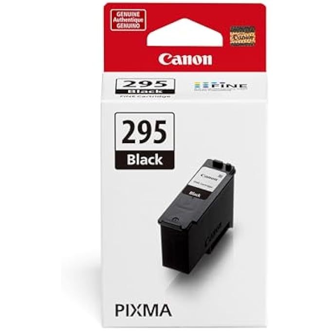 PG-295 GENUINE BLACK INK CARTRIDGE, COMPATIBLE WITH TR7120, TS6520, TS4320 - Image 1