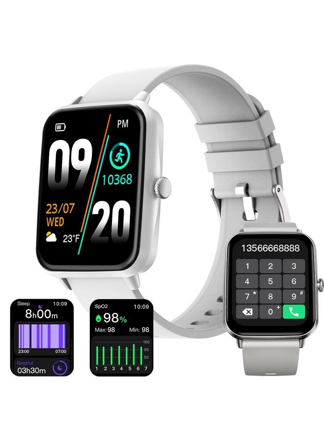 Fire-Boltt - Fire-Boltt Ninja Call Pro Plus 46.48mm (1.83 inch) Smart Watch with Bluetooth Calling, AI Voice Assistance, 120 Sports Modes IP67 Rating, 240 * 280 Pixel High Resolution (Grey) - Image 1