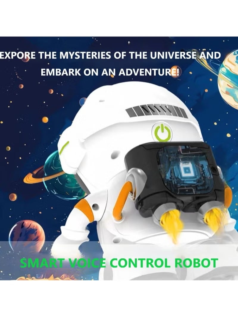 GENNEXT Kids Smart Voice Control Small Talking Robot Friend Electronic Toy Touch Sensor Astronaut Artificial Intelligence Robotics Toy - Image 4