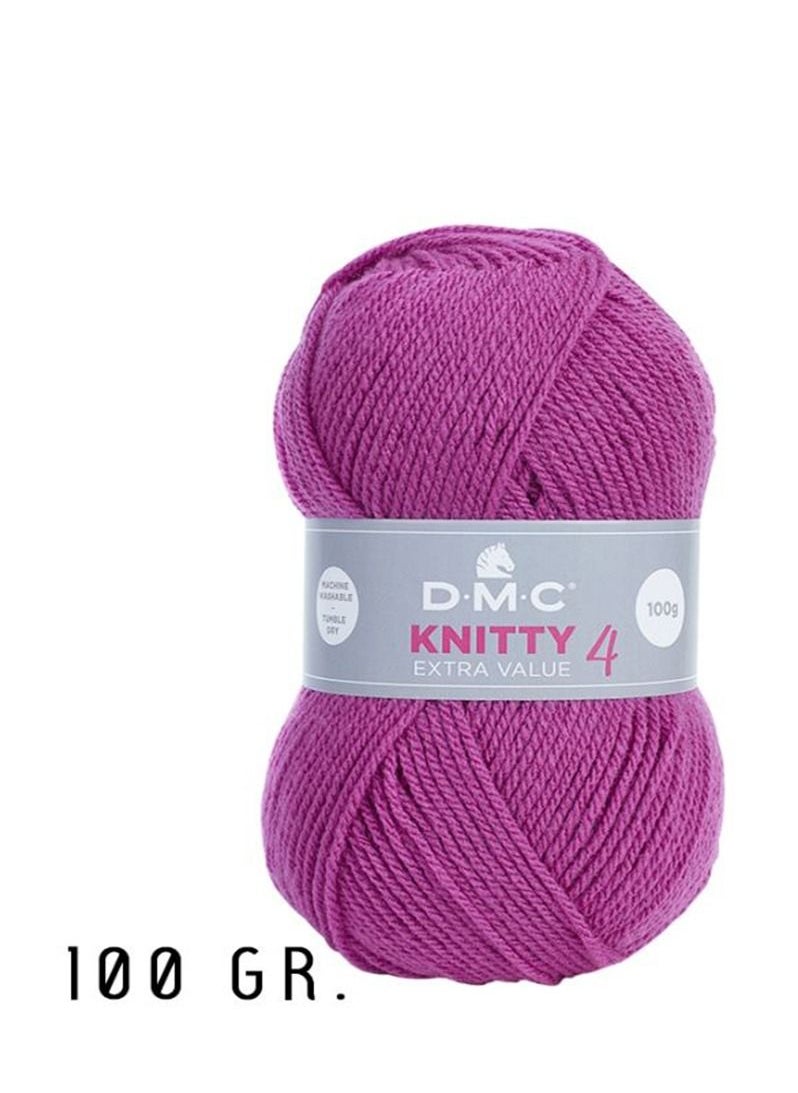 DMC DMC Knitty 4 Extra Value Yarn, 100 grams  - Image 1