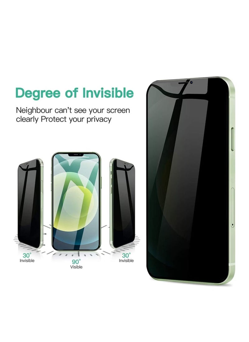 JAJEEK Samsung Galaxy S24 Ultra Privacy Screen Tempered Glass Film – [Pack of 2] Anti-Spy Screen Protector, 9H Hardness, Bubble-Free, Privacy Protection for Screen & Display - Image 2