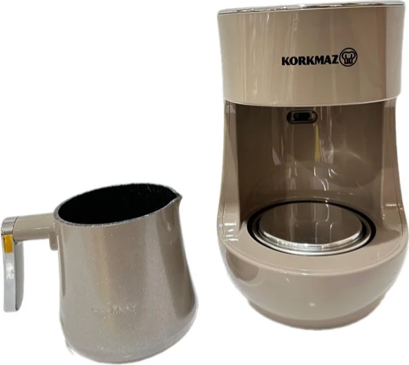 كوركماز A865-07 Authentic Turkish Coffee Machine Beige