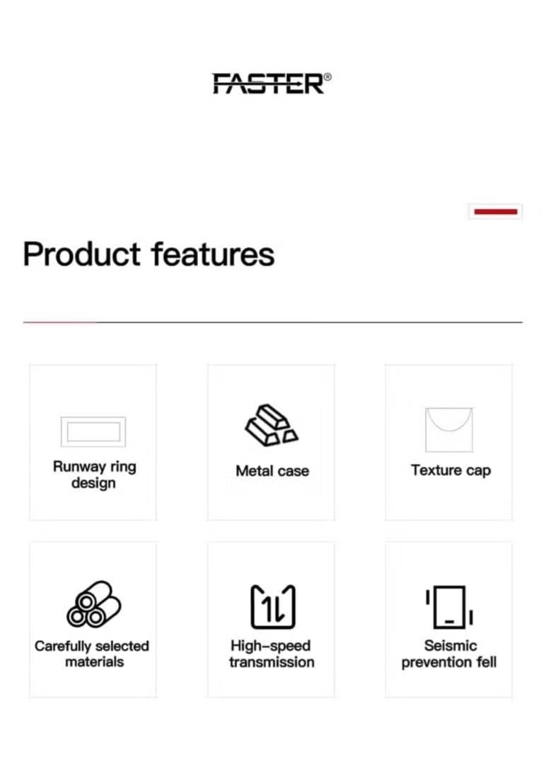 Faster NEXON Z30 Bluetooth Speaker + 64GB USB 3.1 Flash Drive Bundle – Portable 30W Wireless Speaker with Deep Bass & RGB Lights + High-Speed Metal Pendrive for Music, TV, Laptop & Car - Image 4