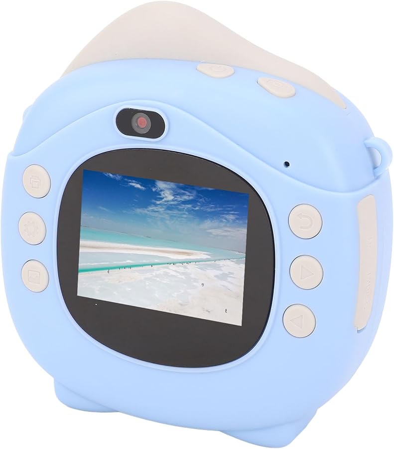 Instant Thermal Print Camera 64GB 12MP HD 2 Inch IPS Screen Compact Selfie Camera Long Battery Life - Image 4