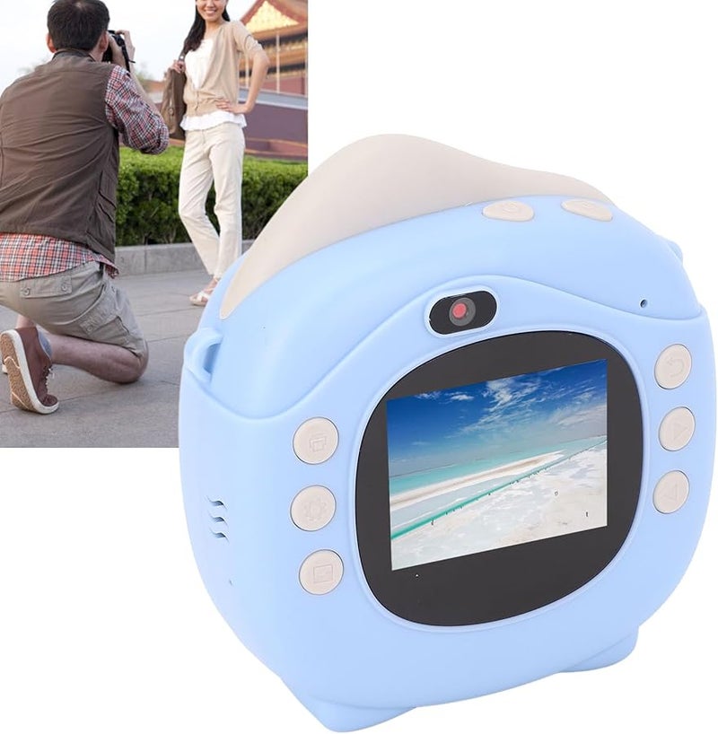 Instant Thermal Print Camera 64GB 12MP HD 2 Inch IPS Screen Compact Selfie Camera Long Battery Life - Image 5