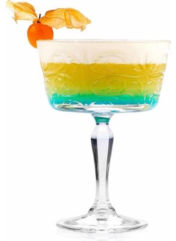 RCR Tattoo Ice Cream Bowl / Champagne Glass 270 ml Set of 6  - Image 2