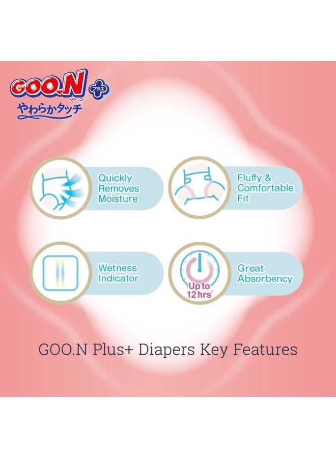 Goon Plus+ Pants XXL Size (28 lb to 62 lb) Unisex 28 Count Japanese Pull-up Skin Comfortable Design, Made in Japan - Image 3