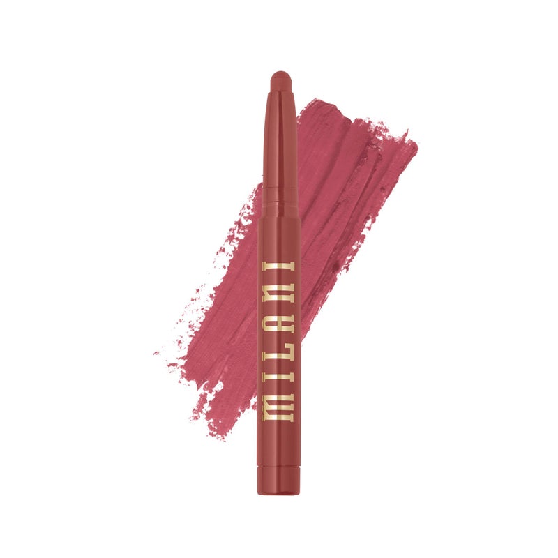 MILANI Ludicrous Lip Crayon (130 Crazy For You) - Long Lasting Cream-to-Matte Lip Color, Glide-On Formula, Vegan & Cruelty-Free - Image 1