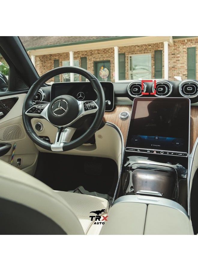 TRX AUTO Type B Phone Holder for Mercedes-Benz C-Class 2022–2026 | Custom Fit Clip-On Mount | Secure Grip, 360° Rotation, OEM Design | Air Vent Phone Holder for C180 C200 C300 AMG Line - Image 5