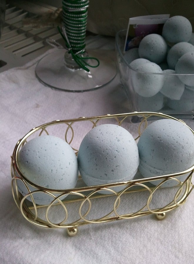 Spa Pure Cool Water Fizzies: Luxury Bath Bomb Fizzies, Large 5 oz Each, Made with Shea, Mango and Cocoa Butter, Ultra Moisturizing, Great for Dry Skin, Bath Bombs for Men (3 Count) Pack of 1 - Image 2