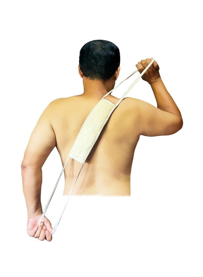 Plai Na Natural Loofah 2 Layers Back Scrubber Sponge Body For Shower Back Exfoliator Exfoliating Scrubber Deep Clean - Image 2