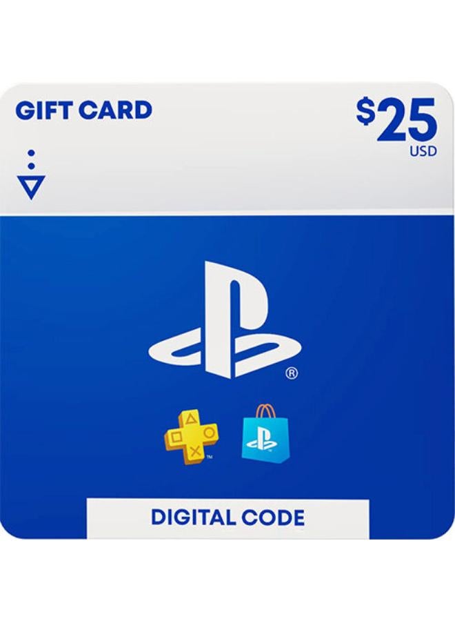 PlayStation Network Gift Card 25 USD - PSN USA