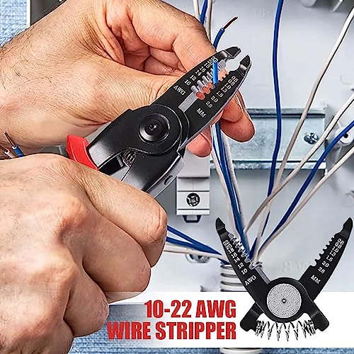 EMNDR 5 in 1 Multipurpose Lineman Plier with Gripping, Wrench, Cutter, Crimping & Wire Stripper Fuction Combination plier Electric Cable Stripping Wrench Snapper - Image 5