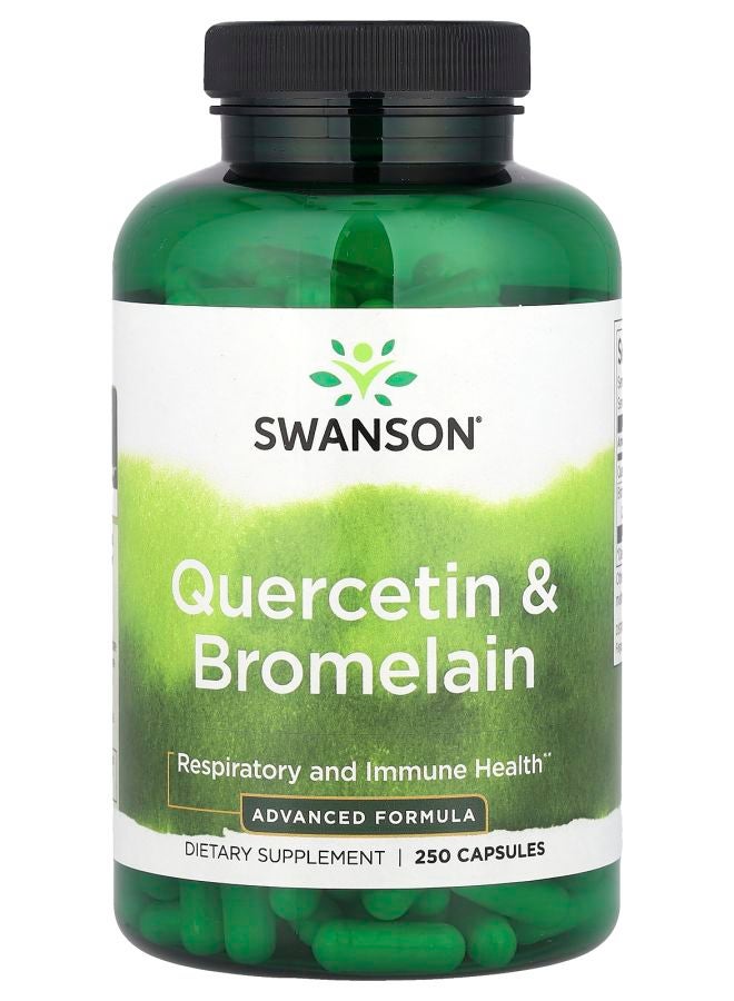 SWANSON Quercetin & Bromelain 250 Capsules