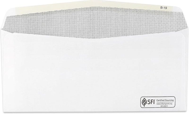 Dutymark 500 1099 NEC Tax Form Envelopes Designed for Printed 1099 NEC Forms 2025 -Gummed Seal- Double-Window, Security Tinted Envelopes, Fits Preprinted 3 up 1099 NEC, Box of 500 - Image 5