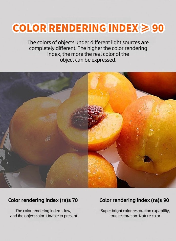 Vmax Modern Pendant Light Ceiling Lamp, 3000K Warm White, Hanging LED Tube Light, Chandelier Spot Light, for Kitchen, Bedroom, Living Room – White/Brown (Coffee, 20W 7 * 18.5mm, Warm White) - Image 5