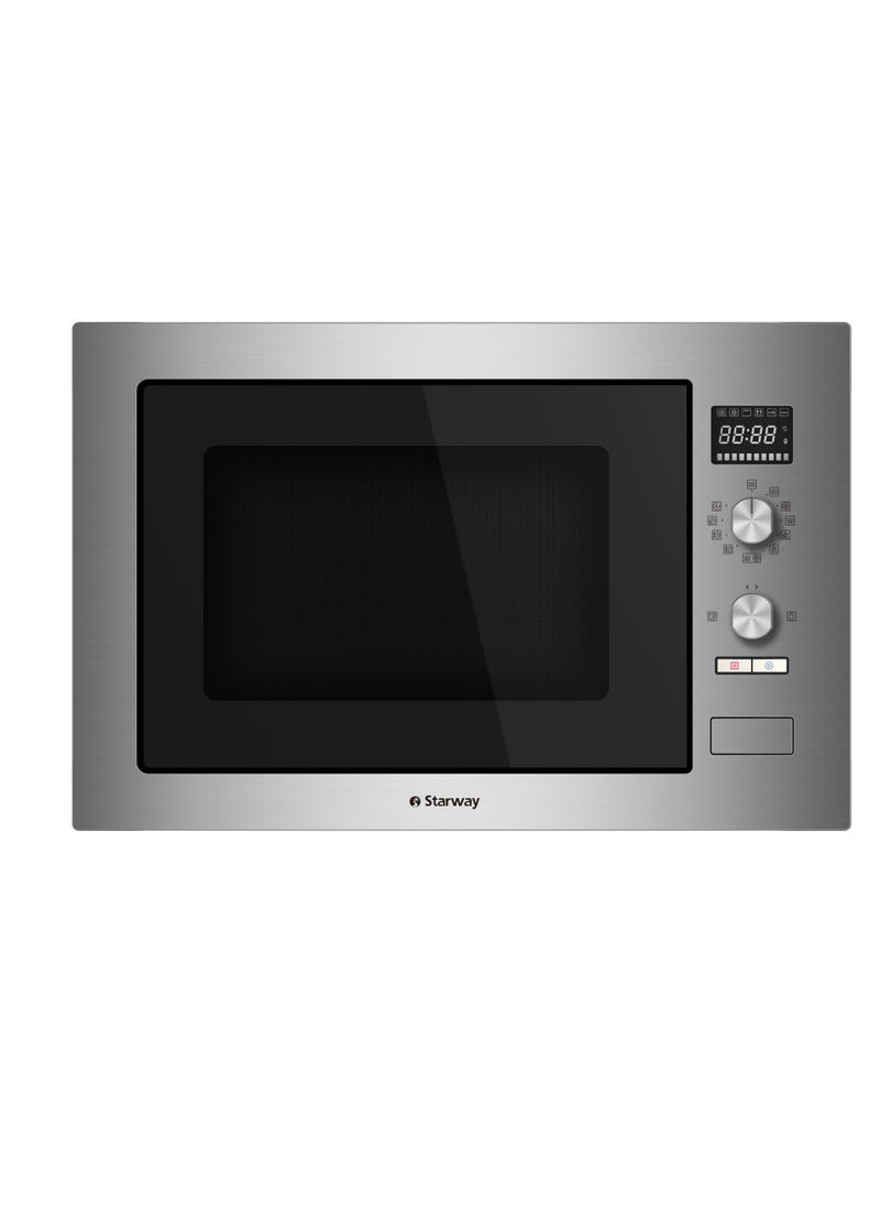 Starway Starway 34 Lt Built In Microwave Oven, Grill, Digital Control, 1550 Watt, Total Steel Surface. and Cavity  - Image 1