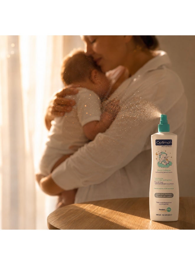 Optimal Baby Cologne Blue – Gentle Fresh Scent, Dermatologically Tested, Paraben-Free (300ml) - Image 5